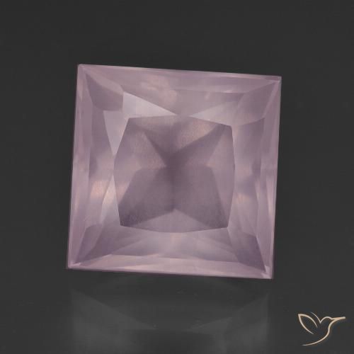 9.15ct 天然 浅粉色 芙蓉石, 正方形, 透明