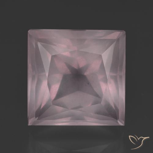 9.78ct 天然 浅粉色 芙蓉石, 正方形, 透明