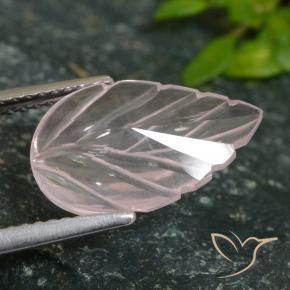 2.95克拉天然芙蓉石，花形切割，透明