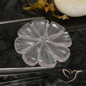 10.31克拉天然芙蓉石，花形切割，透明