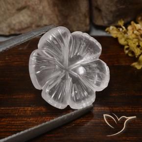6.26克拉天然芙蓉石，花形切割，透明