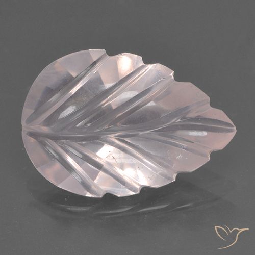 2.93ct 天然 玫瑰粉色 芙蓉石, 花形切割, 透明