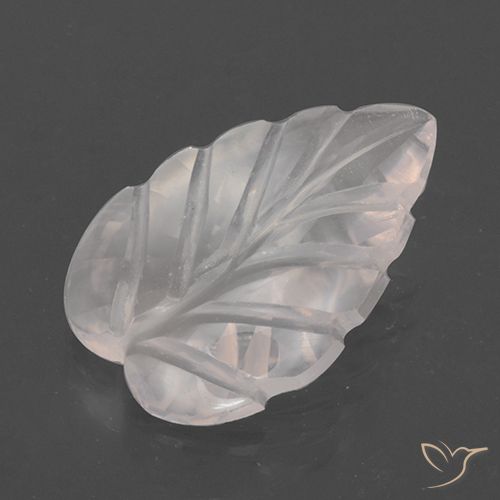 2.96ct 天然 玫瑰粉色调 芙蓉石, 花形切割, 透明
