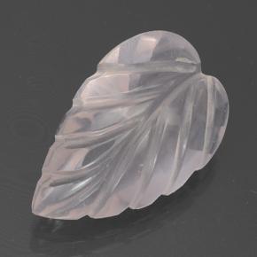 3.94克拉天然粉色粉晶，花形切工，14.2×9.1毫米，透明