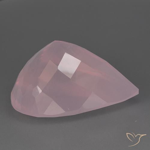 76.69克拉天然芙蓉石，梨形，透明