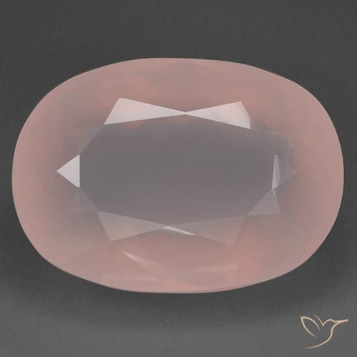 115.62ct 天然 浅粉色 芙蓉石, 椭圆形, 透明