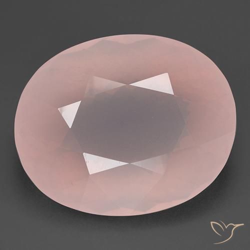 153.32ct 天然 腮红粉色 芙蓉石, 椭圆形, 透明