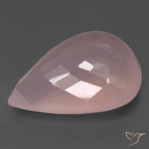 188.20克拉天然芙蓉石，梨形，半透明