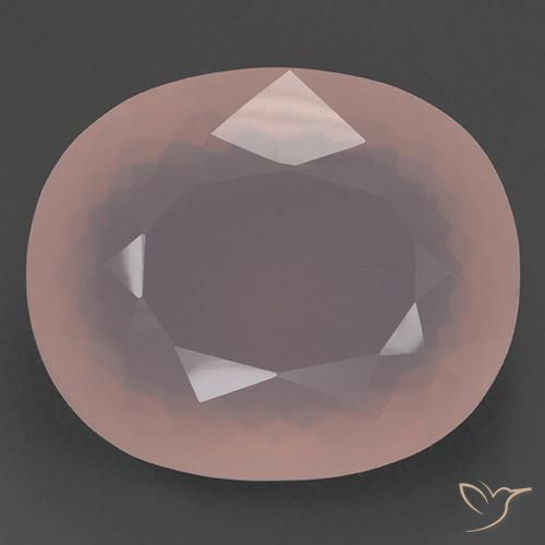 243.58ct 天然 玫瑰粉色 芙蓉石, 椭圆形, 透明