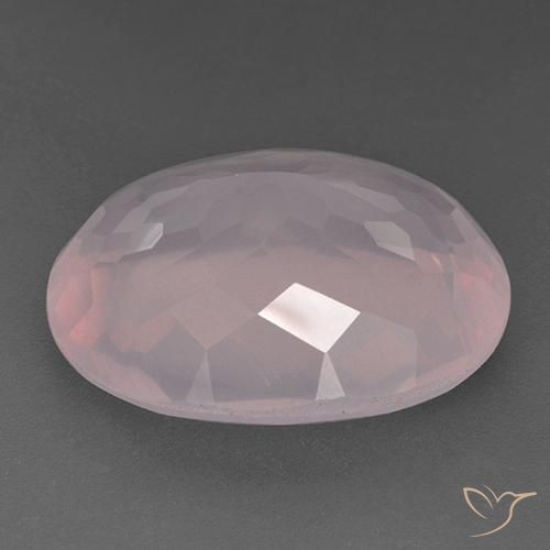 24.14克拉天然芙蓉石，椭圆形，透明