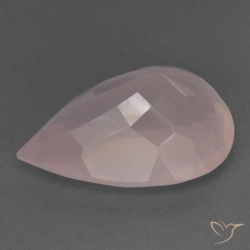 31.40克拉天然芙蓉石，梨形，透明