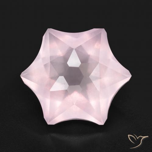 9.17ct 天然 浅粉色 芙蓉石, 花式切割, 透明