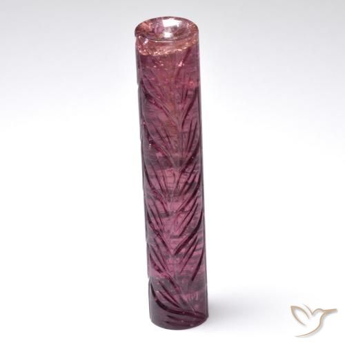 42.89ct 天然 深洋红色 红碧玺, 花式切割, 半透明