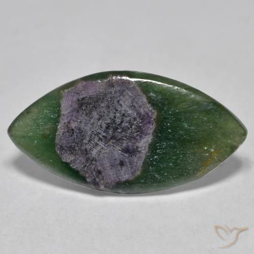 6.63ct 天然 彩色 铬云母红宝石, 榄尖形, 半透明