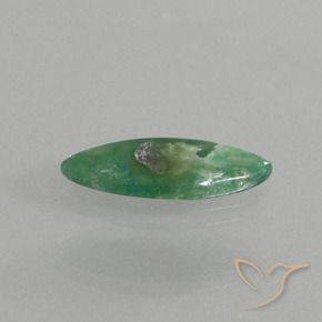 3.31克拉天然铬云母红宝石，榄尖形，半透明