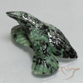 30.28克拉天然红宝石黝帘石，花式切割，不透明