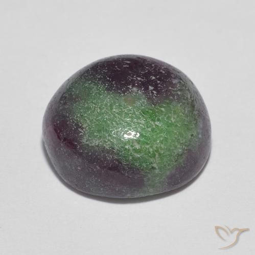 8.90克拉天然红宝石黝帘石，圆形的，不透明