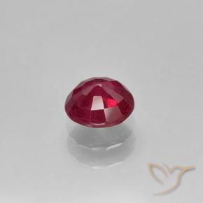 0.79克拉天然红宝石,圆形的,VS-SI