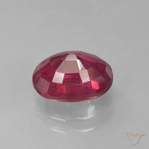 1.73克拉天然红宝石，椭圆形，VS-SI