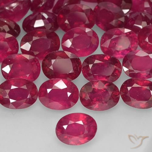 2.01ct 天然 中深红色 红宝石, 椭圆形, VS-SI