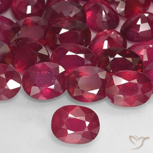 2.86ct 天然 中深红色 红宝石, 椭圆形, VS-SI
