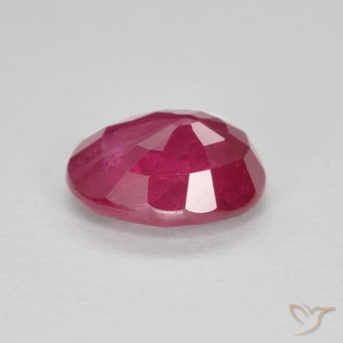 1.12克拉天然红宝石，椭圆形，SI