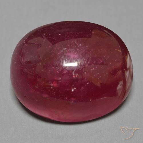 29.19ct 天然 酒红色 红宝石, 椭圆形, 半透明