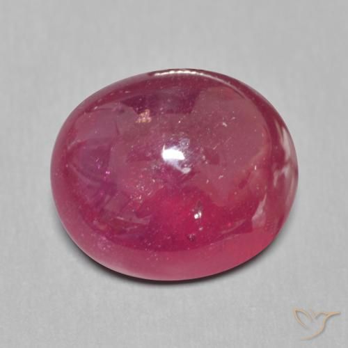 11.05ct 天然 暗红色 红宝石, 椭圆形, 半透明