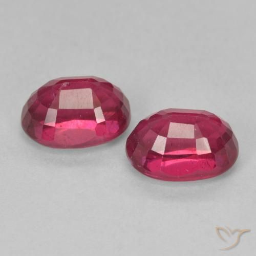 2.85克拉天然红宝石，椭圆形，VS-SI