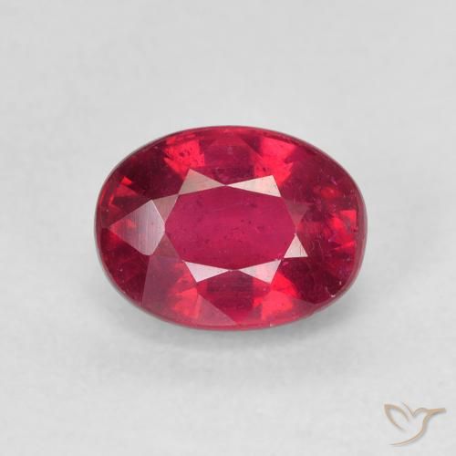 2.28ct 天然 粉红色 红宝石, 椭圆形, VS