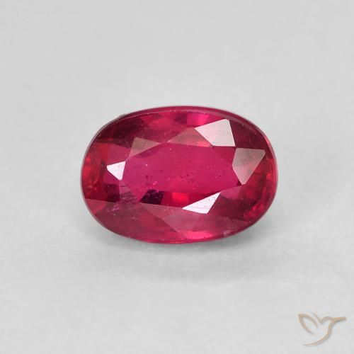 1.52ct 天然 果酱红 红宝石, 椭圆形, VS