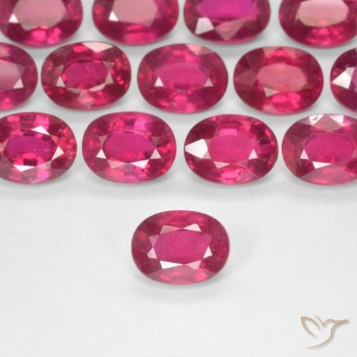 1.89ct 天然 红灯 红宝石, 椭圆形, VS