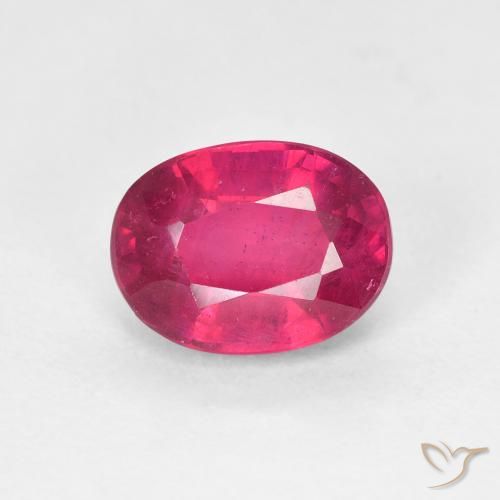 1.88ct 天然 果酱红 红宝石, 椭圆形, VS