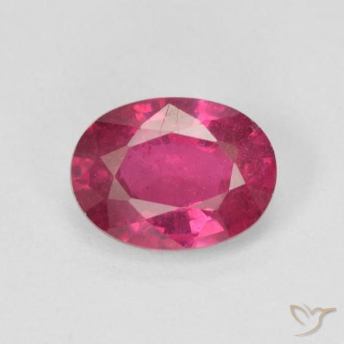 1.65ct 天然 红灯 红宝石, 椭圆形, VS-SI