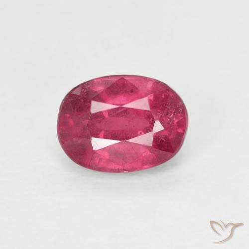 1.21ct 天然 果酱红 红宝石, 椭圆形, VS