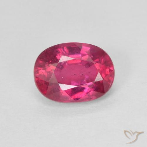 1.16ct 天然 红灯 红宝石, 椭圆形, VS-SI