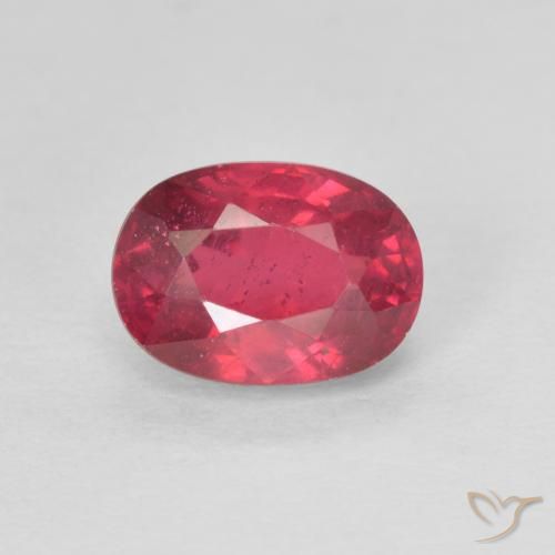 1.45ct 天然 粉红色 红宝石, 椭圆形, VS