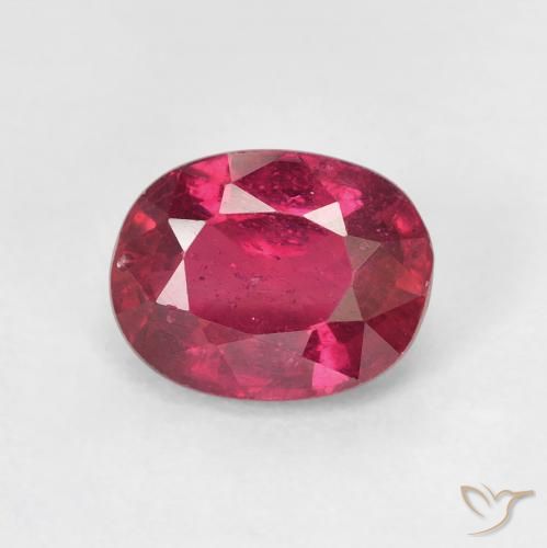 2.04ct 天然 果酱红 红宝石, 椭圆形, VS