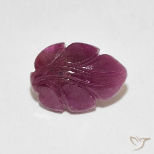 2.37克拉天然红宝石，花式切割，不透明