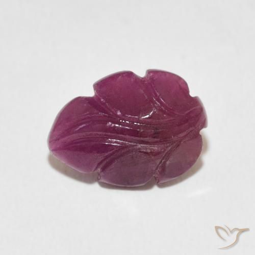 2.37克拉天然红宝石，花式切割，不透明
