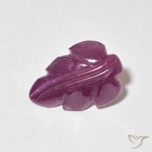 1.86ct 天然 Medium Dark-Purple 红宝石, 花式切割, 不透明