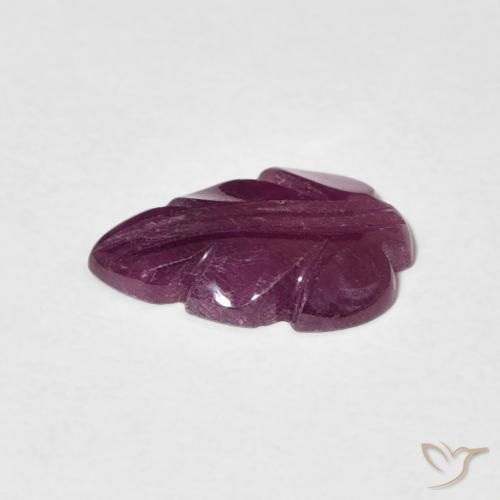 1.86克拉天然红宝石，花式切割，不透明