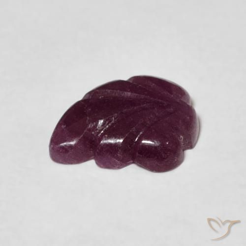 1.47克拉天然红宝石，花式切割，不透明