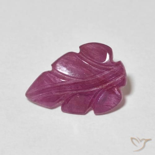 1.66ct 天然 红紫色 红宝石, 花式切割, 不透明