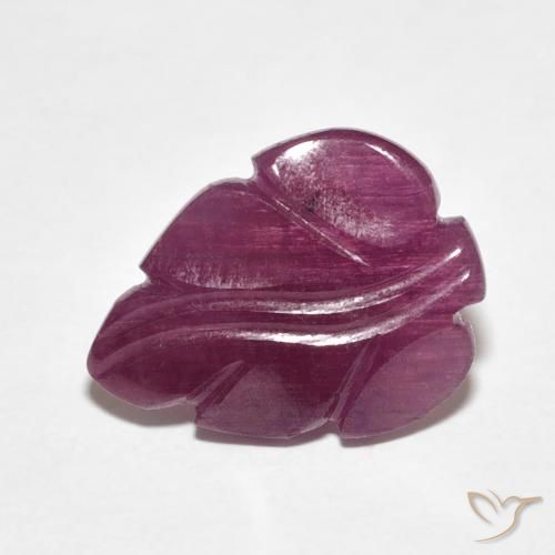 4.38ct 天然 梅紫色 红宝石, 花式切割, 不透明