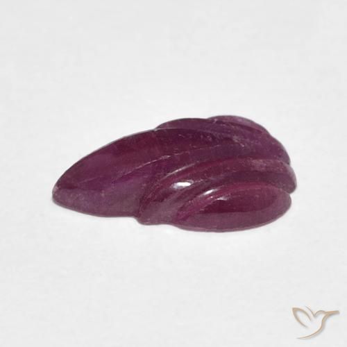 1.95克拉天然红宝石，花式切割，不透明