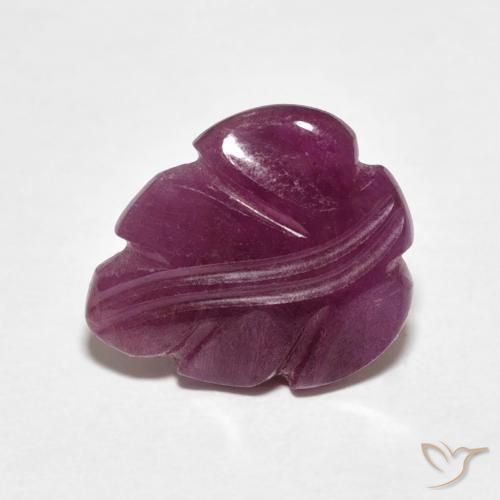 3.57ct 天然 Medium Dark-Purple 红宝石, 花式切割, 不透明