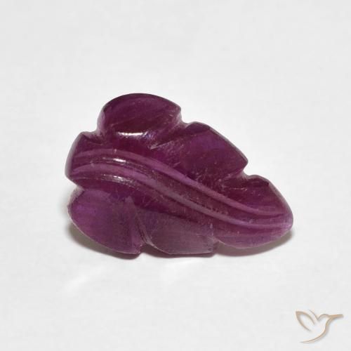 2.45ct 天然 波森莓紫 红宝石, 花式切割, 不透明