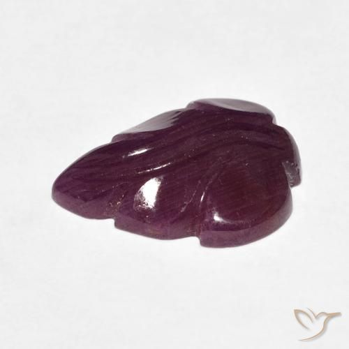 4.42克拉天然红宝石，花式切割，不透明