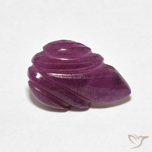 3.19ct 天然 Medium Dark-Purple 红宝石, 花式切割, 不透明
